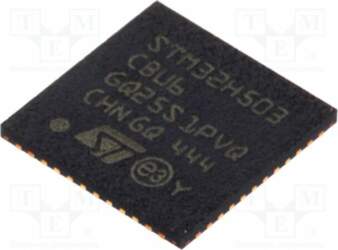 STMICROELECTRONICS IC: STM32 ARM microcontroller; 250MHz