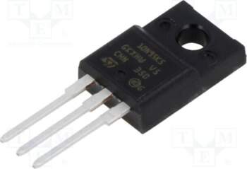 STMICROELECTRONICS Transistor: N-MOSFET; unipolar; 950V; 8A