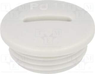 Stopper; PG11; IP54; polyamide; grey; V-N-FS