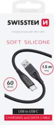 Swissten Soft Silicone Kabelis USB /