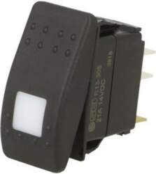 SWITCH COMPONENTS ROCKER; DPST; Pos: 2