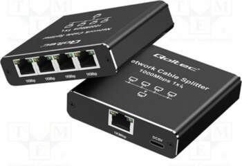 Switch Ethernet; RJ45 socket x5,USB