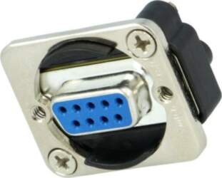 SWITCHCRAFT Transition: D-Sub coupler; silver; EH
