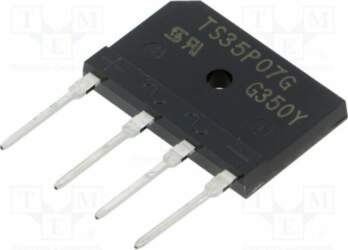 TAIWAN SEMICONDUCTOR Bridge rectifier: single-phase; Urmax: