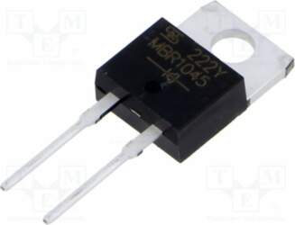 TAIWAN SEMICONDUCTOR Diode: Schottky rectifying; THT