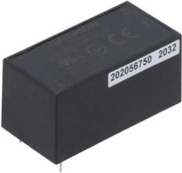 TDK-LAMBDA Converter: AC/DC; 6W; Uin: 90÷264VAC