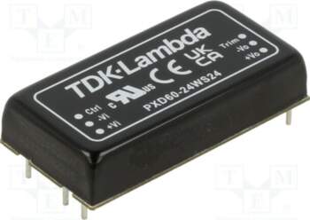 TDK-LAMBDA Converter: DC/DC; 60W; Uin: 9÷36VDC