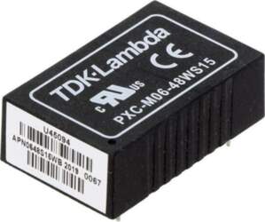 TDK-LAMBDA Converter: DC/DC; 6W; Uin: 18÷75VDC