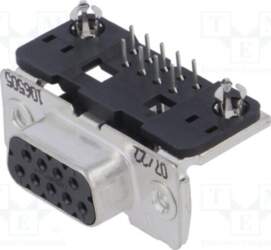 TE CONNECTIVITY Connector: D-Sub; PIN: 9