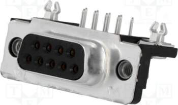 TE CONNECTIVITY Connector: D-Sub; PIN: 9