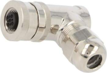 TE CONNECTIVITY Connector: M12; plug; PIN: