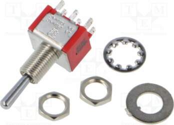 TE CONNECTIVITY Switch: toggle; Pos: 3