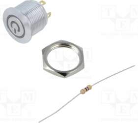 TE CONNECTIVITY Switch: vandal resistant; Pos: