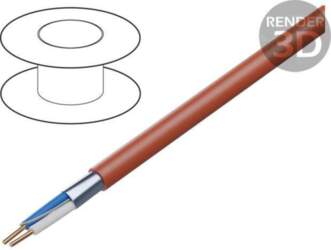 TECHNOKABEL Wire: control cable; HTKSHekw; 1x2x1mm