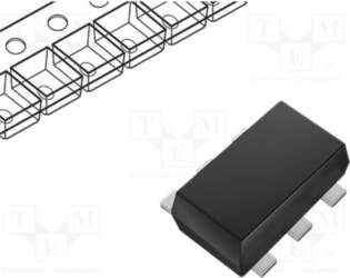 TEXAS INSTRUMENTS Diode: TVS array; Ubr: