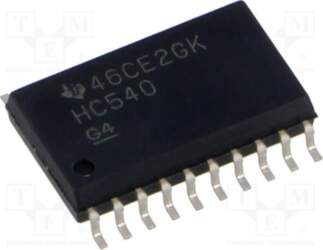 TEXAS INSTRUMENTS IC: digital; buffer,inverting