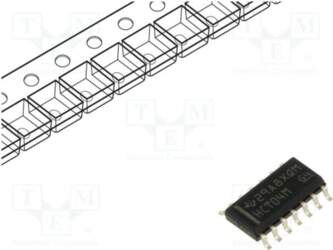 TEXAS INSTRUMENTS IC: digital; NOT; Ch: