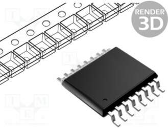 TEXAS INSTRUMENTS IC: interface; receiver,line