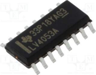 TEXAS INSTRUMENTS IC: multiplexer; Ch: 2