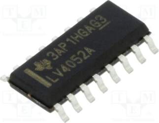 TEXAS INSTRUMENTS IC: multiplexer; SP4T; Ch: