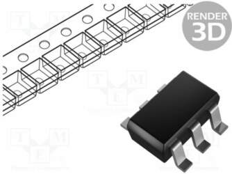TEXAS INSTRUMENTS IC: power switch; load