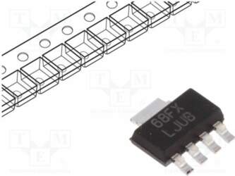 TEXAS INSTRUMENTS IC: voltage regulator; LDO