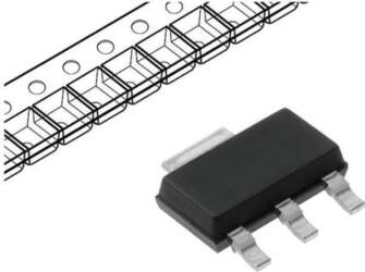 TEXAS INSTRUMENTS IC: voltage regulator; LDO