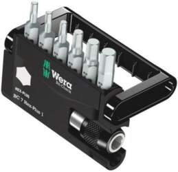 Tools set: screwdriver bits; plastic cassette