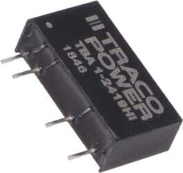 TRACO POWER Converter: DC/DC; 1W; Uin:
