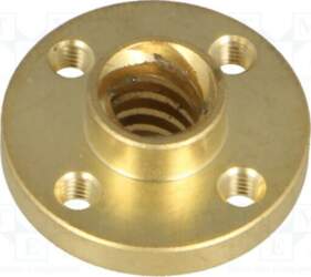 Trapezoidal nut; Thread: M3; 8mm; Pitch: