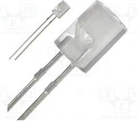 TT ELECTRONICS LED; blue; 5mm; 85°