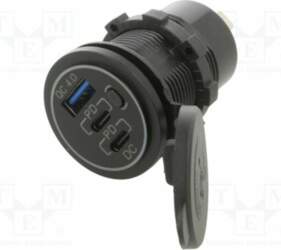 USB power supply; USB A socket