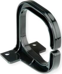 VALUE 19" cable manager, 80x80mm, plastic