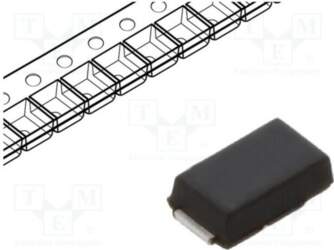 VISHAY Diode: Schottky rectifying; DO220AA; SMD