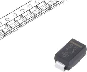 VISHAY Diode: Schottky rectifying; SMA; SMD