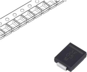 VISHAY Diode: Schottky rectifying; SMC; SMD