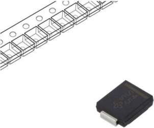 VISHAY Diode: Schottky rectifying; SMC; SMD