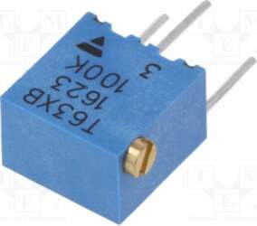 VISHAY Potentiometer: mounting; 100kΩ; multiturn; 250mW