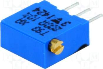 VISHAY Potentiometer: mounting; 500Ω; multiturn; 500mW