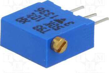 VISHAY Potentiometer: mounting; 50kΩ; multiturn; 500mW