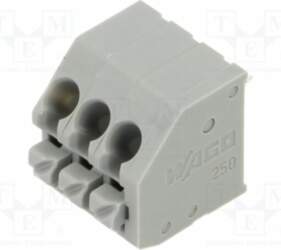 WAGO Connector: PCB terminal block; terminal