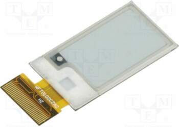 WAVESHARE Display: e-paper; 1.02"; 128x80
