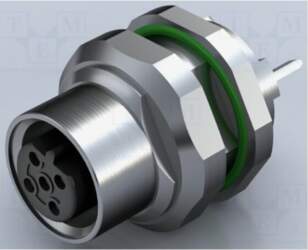 WEIDMÜLLER Connector: M12; socket; PIN: 4