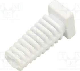 WEST POL Strain relief; elastomer; white
