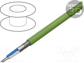 Wire; BiTsensor PE (St) CH; 2x2x0