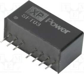 XP POWER Converter: DC/DC; 3W; Uin: