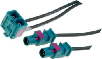 4CARMEDIA Cable; 0.25m; Fakra double