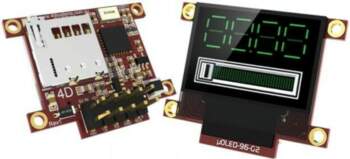 4D SYSTEMS Display: OLED; 0.96"