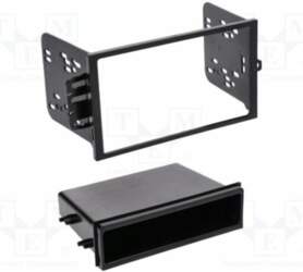 ACV Radio frame; 2 DIN; black