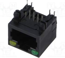 ADAM TECH Connector: RJ45; socket; PIN: